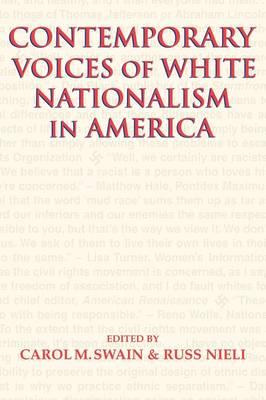 Libro Contemporary Voices Of White Nationalism In America...