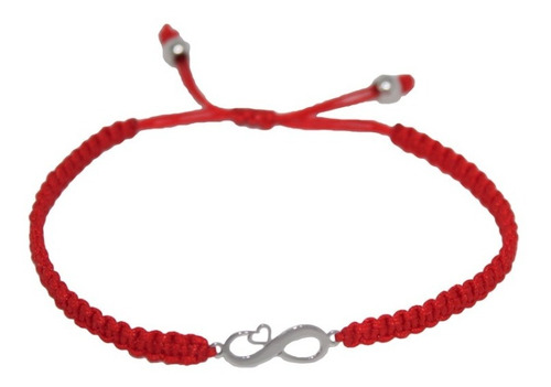 Nueva Pulsera Plata Ley 925 B205 Infinito Mini Corazón Amor