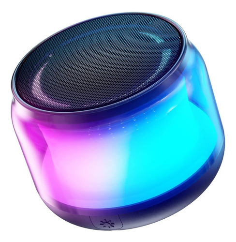 Altavoces Bluetooth Portatiles Con Luces Coloridas Sonido Fu