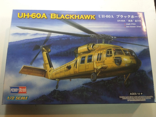 Hobbyboss Uh-60a Blackhawk 1/72 Rdelhobby Mza
