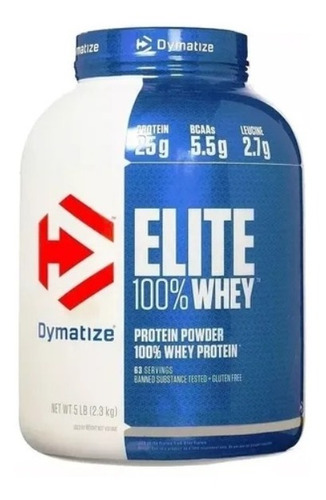 Elite 100% Whey Protein 5lbs - 2,3kg - Dymatize