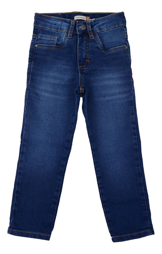 Calça Jeans Menino Carinhoso Skinny Azul