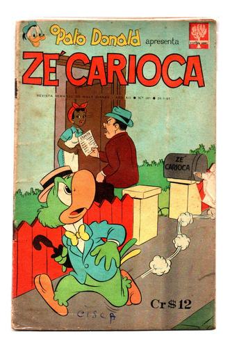 Ze Carioca 481 , Ano 1961 Original Segundo Numero,conservado (Usado)