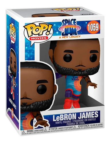 Imagen 3 de 3 de Funko Pop Space Jam A New Legacy - Lebron James Saltando