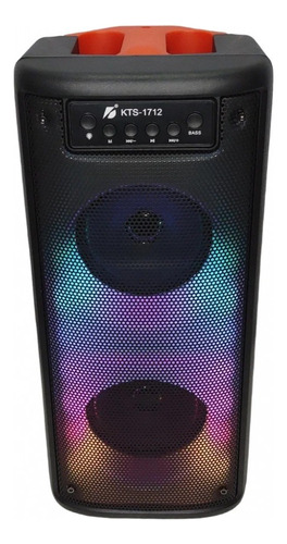 Altavoz Bluetooth Micro Sd Inalámbrico Rgb Modelo Kts-1712  