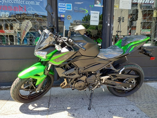 Kawasaki Z400 Okm 2021 Verde Pocas Unidades Cordasco