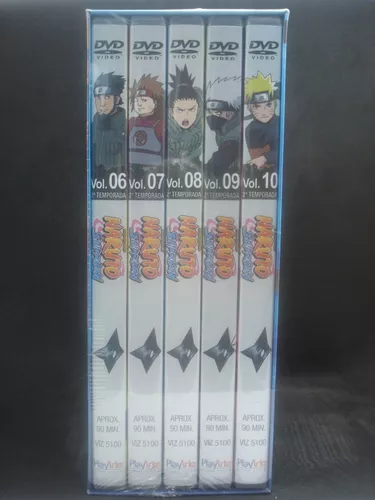 Dvd Naruto Shippuden 2ª Temporada, Box 2