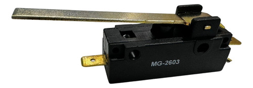Kit 10x Micro Interruptor 20a Mg 2603 Margirius Cor Preto