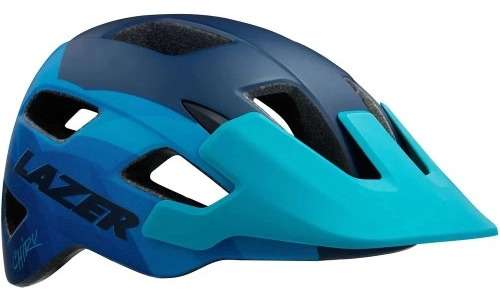 Capacete Bike Lazer Chiru Azul Mtb Enduro