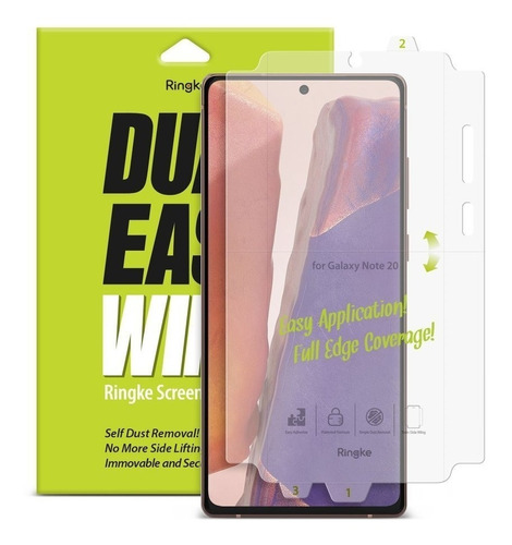 Set 2 Micas De Plastico Galaxy Note 20 Ringke Easy Wing Orig