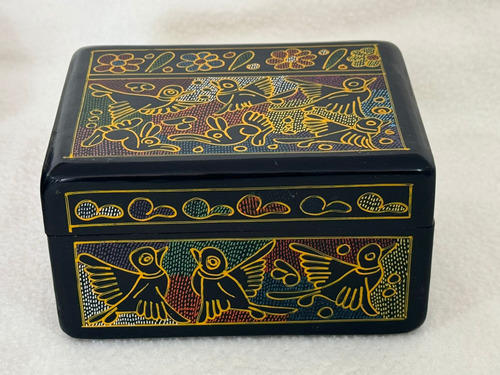 Artesanía De Olinalá -cigarrera- .010