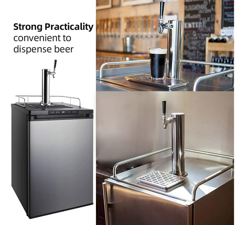 Torre Cerveza Acero Inoxidable Con Dispensador Un Solo Grifo
