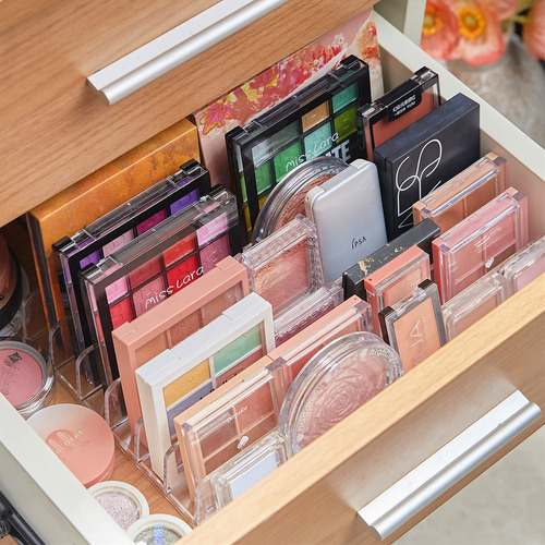 Organizador De Maquillaje Tuzazo, Paleta Acrílica De Sombras