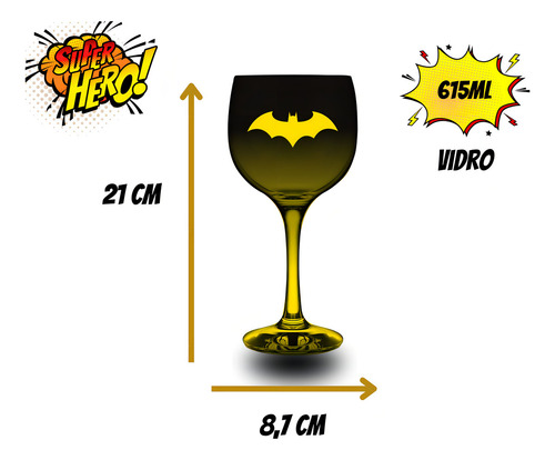 Gin Cup/Drinks Dc Comics Glass Gifts Producto con licencia Color Superman