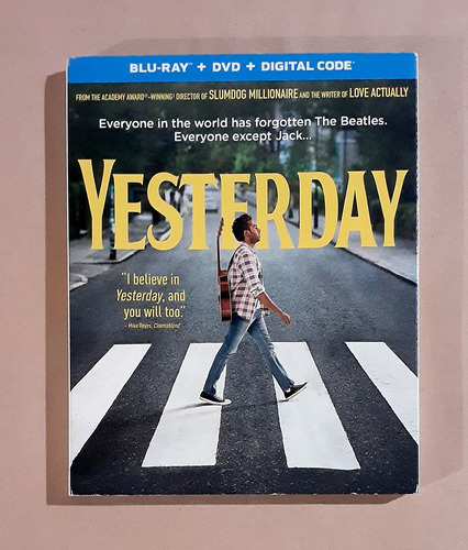 Yesterday (2019) - Nueva Y Sellada - Blu-ray + Dvd Original