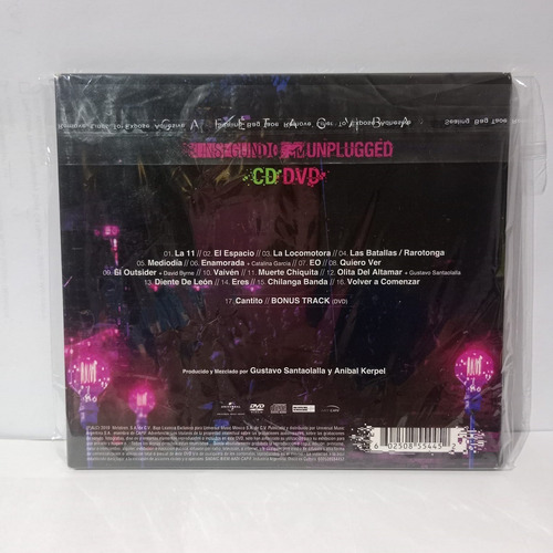Cafe Tacvba Un Segundo Mtv Unplugged Cd Nuevo/no Sellado