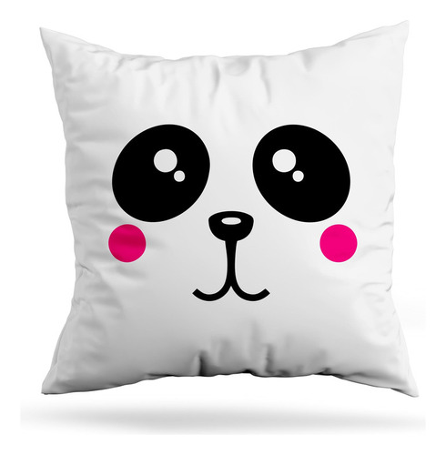 Cojin Deco Oso Panda Kawaii (d0053 Boleto.store)