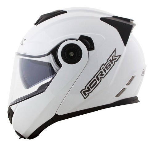 Capacete Norisk Route Ff345 Diversos Gráficos E Cores Cor Route Monocolor - Branco Tamanho do capacete 64/XXL