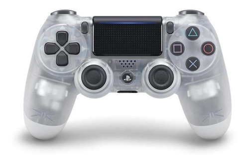 Imagen 1 de 4 de Control joystick inalámbrico Sony PlayStation Dualshock 4 crystal