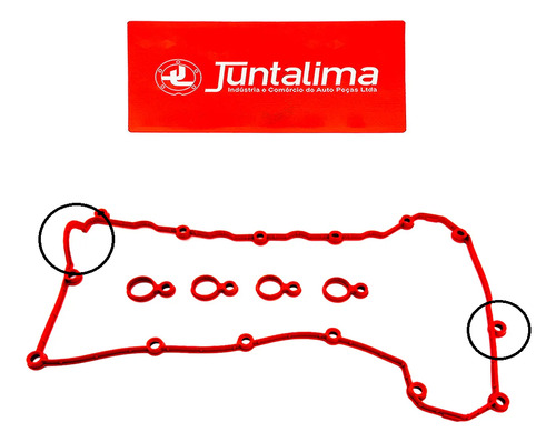 Kit Junta Tampa Válvula Jeep Compass 2.0 16v Flex Tigershark