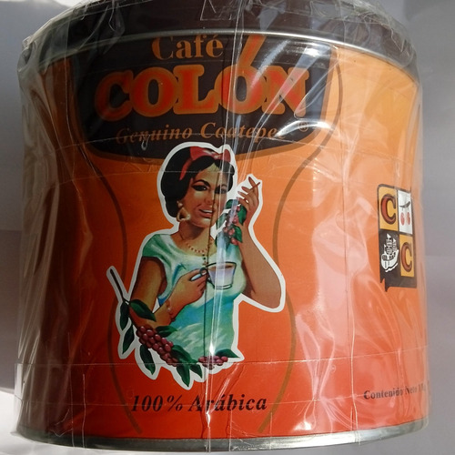 Cafe Colon Exportacion Lata De 1kg Olor Y Sabor Exclusivo