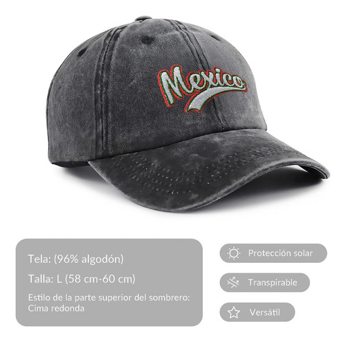 Genérico Gorras De Beisbol Unisexo,gorra Ajustable De Algodó