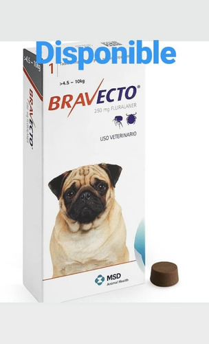 Bravecto De 4.5 - 10 Kilos