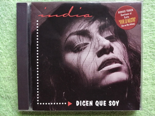 Eam Cd India Dicen Que Soy 1994 Su Tercer Album De Estudio