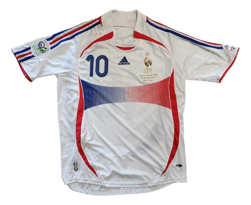 Jersey Francia Final 2006 adidas #10 Zidane