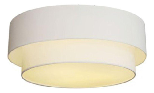 Plafon Para Quarto Cilíndrico Sq-3024 Cúpula Cor Branco