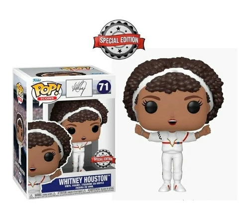 Funko Pop Icons: Whitney Houston Atuendo Super Bowl 