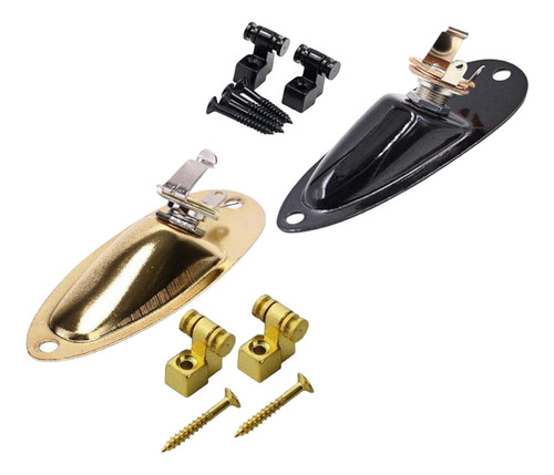 Carretes De Guitarra String Trees Loaded Jack Plate Para