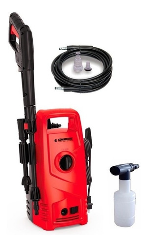 Imagen 2 de 2 de Hidrolavadora Kommberg KB-HL1400 con 110bar de presión máxima 220V