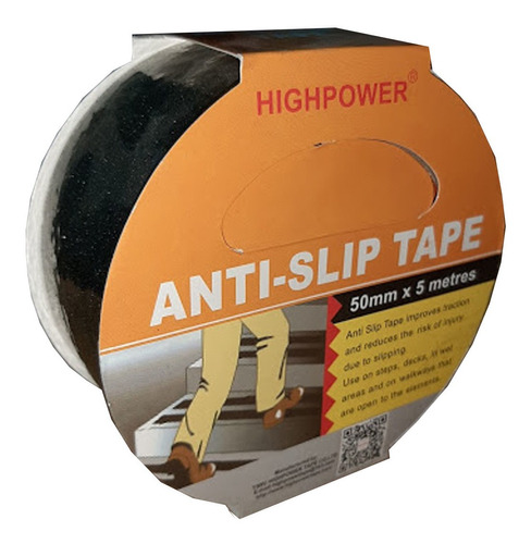 Cinta Antideslizante 50mm X 5m Highpower G P