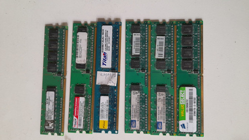 Memoria Ddr2 512mb 800/667mhz Varios Modelos
