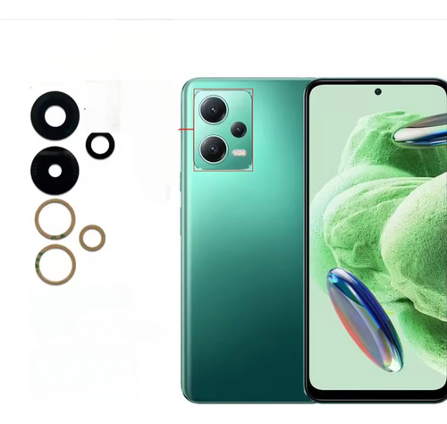Lente Camara Trasera Xiaomi Redmi Note 12 5g Ad Preinstalado