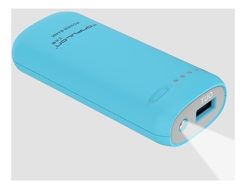 Power Bank Cargador Portátil Konfulon Y1302 5200 Mah Colores