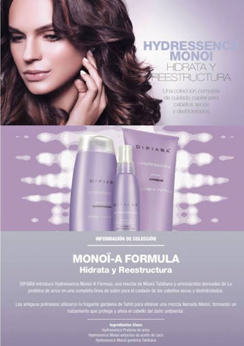 Difiaba Monoi A Formula Shampoo 1000ml