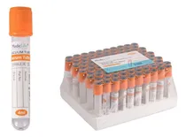 Comprar Tubos De Examen Plastico 4ml (13x75mm) Tapa Naranja Gratis