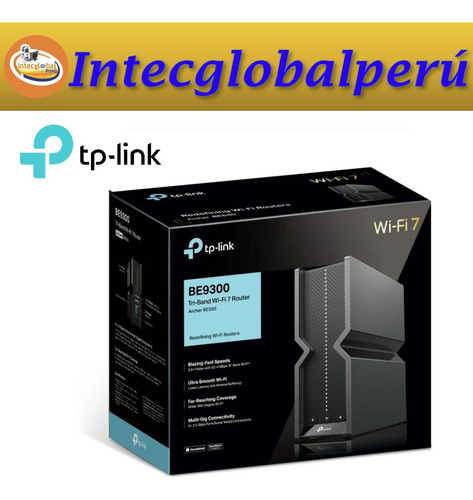Router Tp-link Archer Be550 Be9300 Tri-band Wi-fi 7 Easymesh