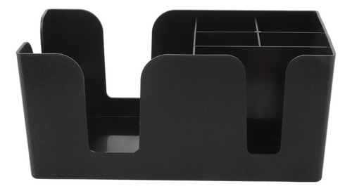 Organizador De Condimentos Y Tazas Para Cafetería Color Negro