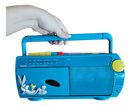 Radio Casetera Looney Tunes Vintage Colección (Usado)