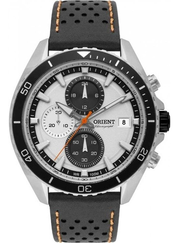 Relógio Orient Masculino Eternal Couro - Mbscc050 S1px