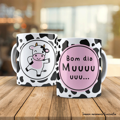 Caneca Personalizada Vaquinha Bom Dia Muuu... Presente | Parcelamento sem juros Caneca Personalizada Vaquinha Bom Dia Muuu... Presente | Parcelamento sem juros
