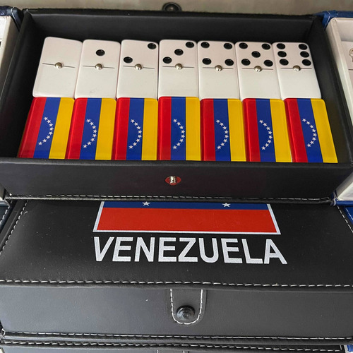 Domino Venezuela Acrilico 3 Capas + Estuche