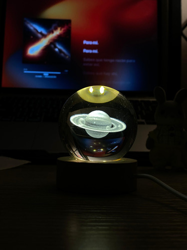 Esferas De Cristal 3d Iluminadas - Regalo Único Y Original