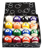 Comprar Bolas De Billar Reglamentarias Set 16 Bolas Nuevo En Caja