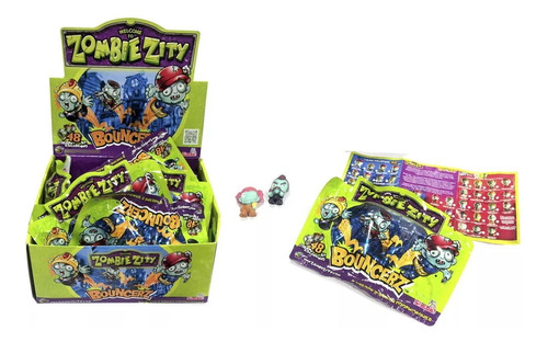 Pack X6 Zombie Zity, Figuras Coleccionables