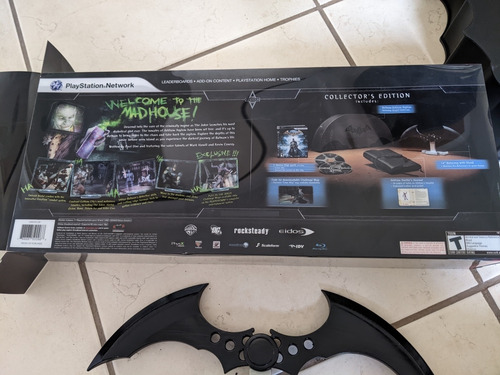 Batman Arkham Asylum Edição De Colecionador Ps3 Completo (Usado)