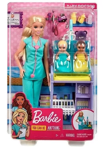 Boneca Barbie Profissoes Pediatra Mattel em Promoção na Americanas